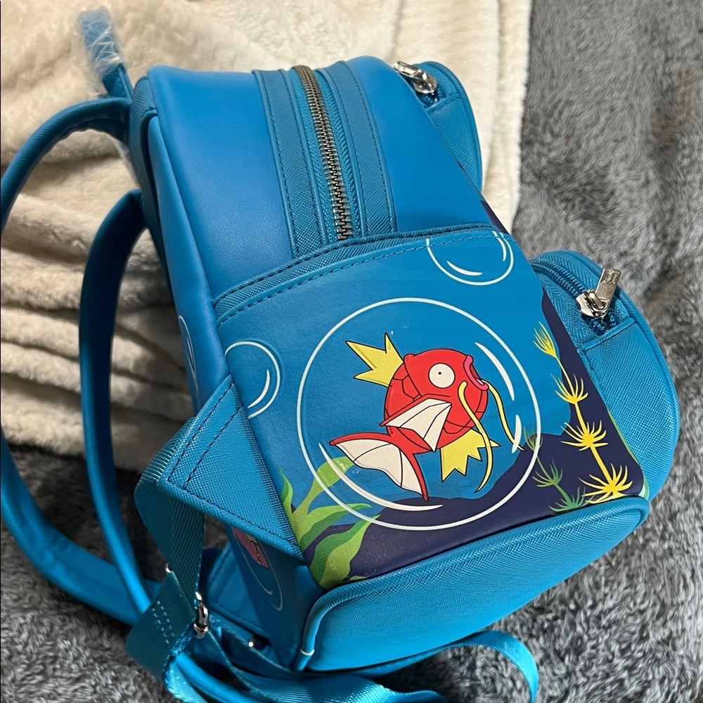 Blue Loungefly Pokémon Character Mini Backpack - Picture 10 of 11